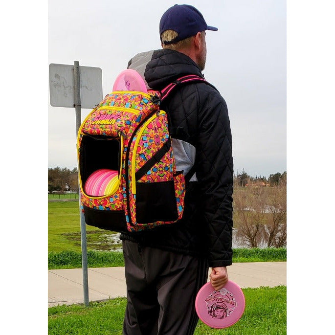 vibrant disc golf backpacks for sale