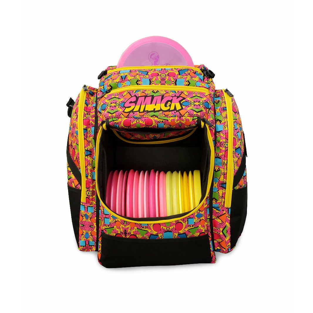 mad splatter disc golf backpack