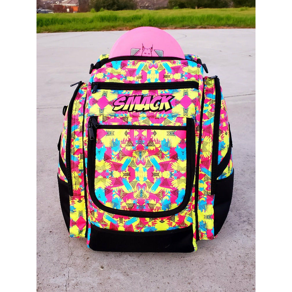 splatter disc golf backpack