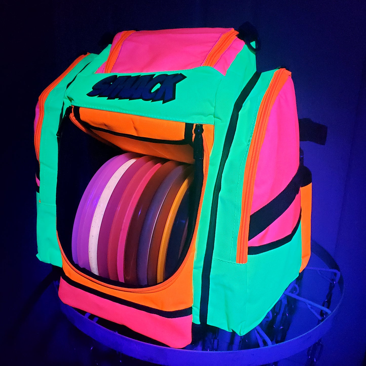 UV REACTIVE DISC GOLF BAG