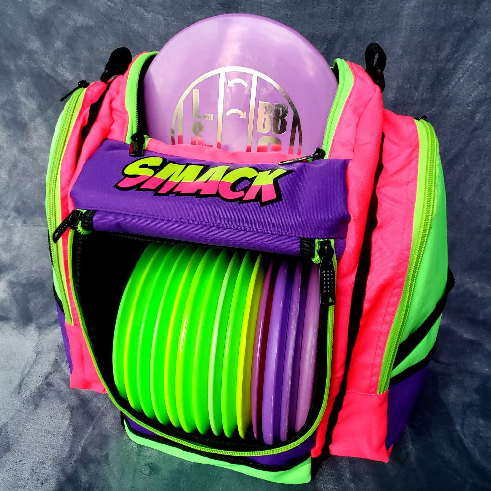 Pink green clearance backpack