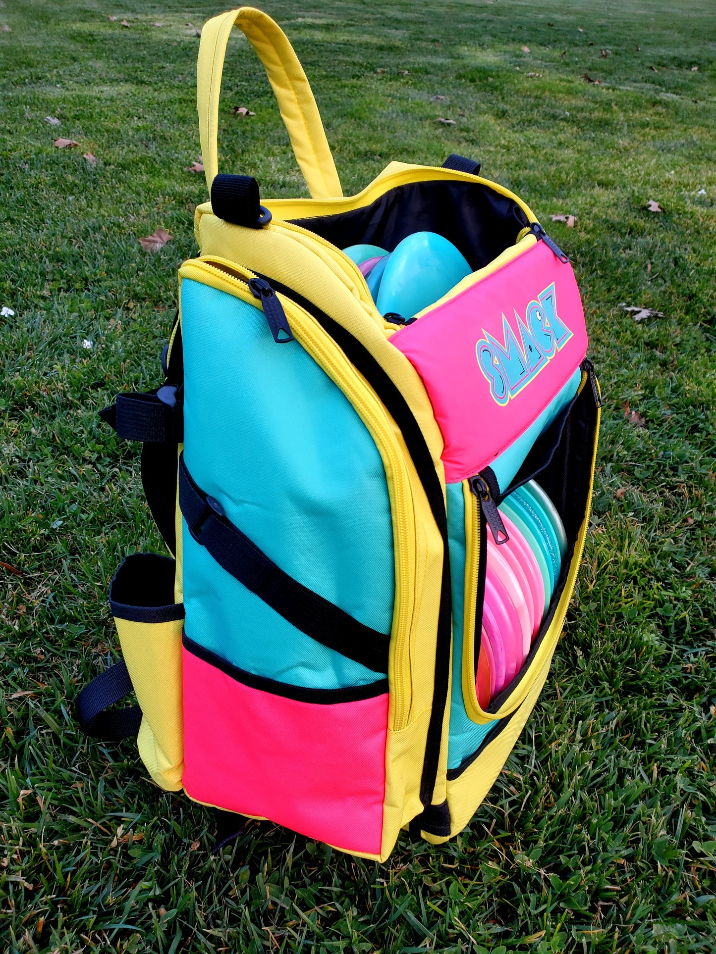 Ms. Pac-Man Edition Disc Golf Backpack